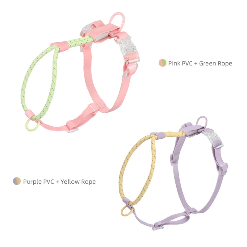 Summer Dog Harness For Medium Large Dog Cooling Breathable Vest Harness NO Pull Comfortable Outdoor Walking Fashion Pet Supplies Pawzies
