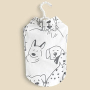 Dog Clothing Summer New Fashion Cute Black and White Print Cat Clothing Small Dog Pet Supplies Pawzies