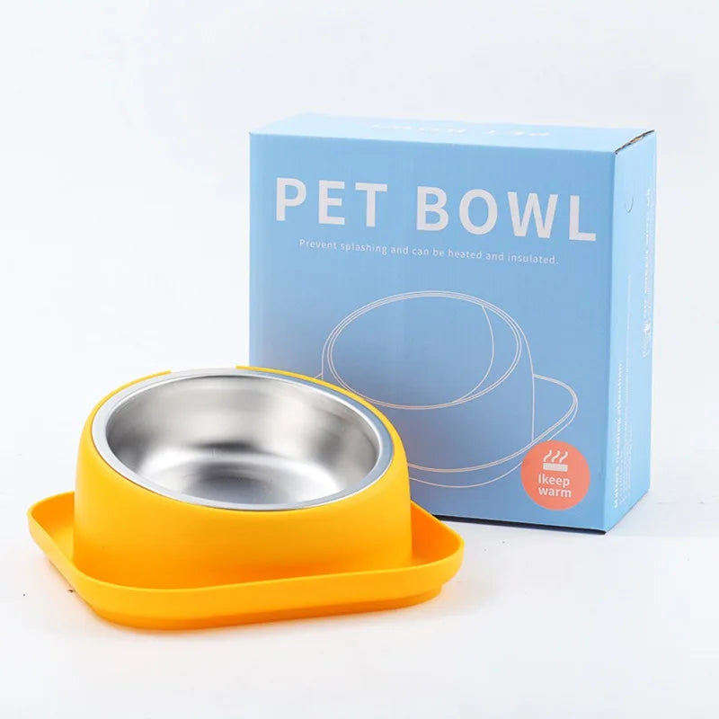 Pet Food Bowl 15 Degrees Slope Safeguard Neck Anti-Ant Cat Feeder Anti-overturning Non-Slip Bowl For Cats Dogs Kitten Puppy Pawzies