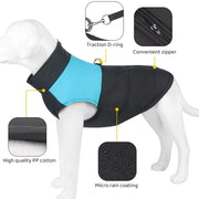 Pet Dog Clothes Winter Warm Big Dog Coat Puppy Clothing Waterproof Pet Vest Jacket For Small Medium Large Dogs Golden Retriever Pawzies