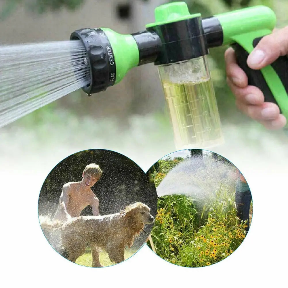 High-pressure Sprayer Nozzle Hose dog shower Gun 3 Mode Adjustable Pet Wash Cleaning bath Water Foam Soap Sprayer dog clean tool Pawzies