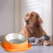 Pet Food Bowl 15 Degrees Slope Safeguard Neck Anti-Ant Cat Feeder Anti-overturning Non-Slip Bowl For Cats Dogs Kitten Puppy Pawzies