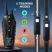 2000m Smart Dog Training Collar with Remote Electric Shocker Suitable for Preventing Dog Barking Pet Behavior Training Supplies Pawzies