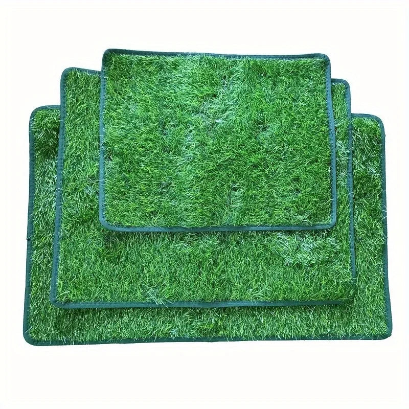 Artificial grass dog toilet mat pet training lawn mat washable reusable cat and dog toilet training mat dog peeing lawn Pawzies