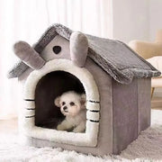 Popular FourSeasons Universal Cat and Dog Nest House Removable and Washable Small Dog Teddy Pet Bedding Suppliesдомик для кошки Pawzies