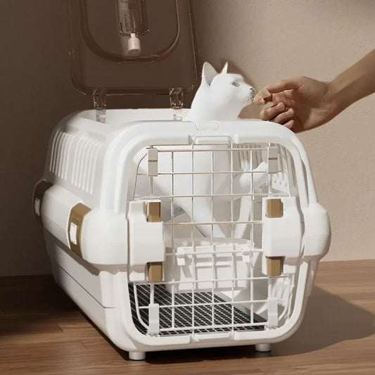 Portable Pet Bag Large Capacity Cat Air Box Travel Products Out Cats Cage Carriers Transport Pet Supplies Accessories Pawzies