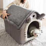 Popular FourSeasons Universal Cat and Dog Nest House Removable and Washable Small Dog Teddy Pet Bedding Suppliesдомик для кошки Pawzies