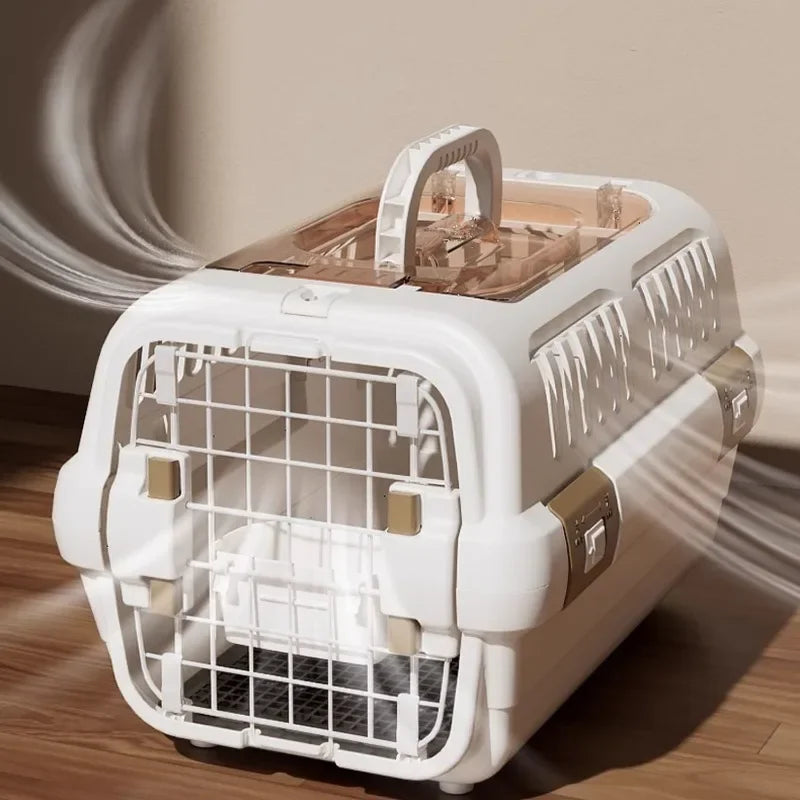 Portable Pet Bag Large Capacity Cat Air Box Travel Products Out Cats Cage Carriers Transport Pet Supplies Accessories Pawzies