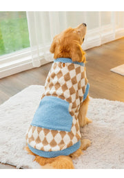 Autumn and winter sweaters for Big Dogs Warm Dog Vest Fleece Dog Coat Pet Dog Hoodies Golden Retriever Large Dog Costume Pawzies