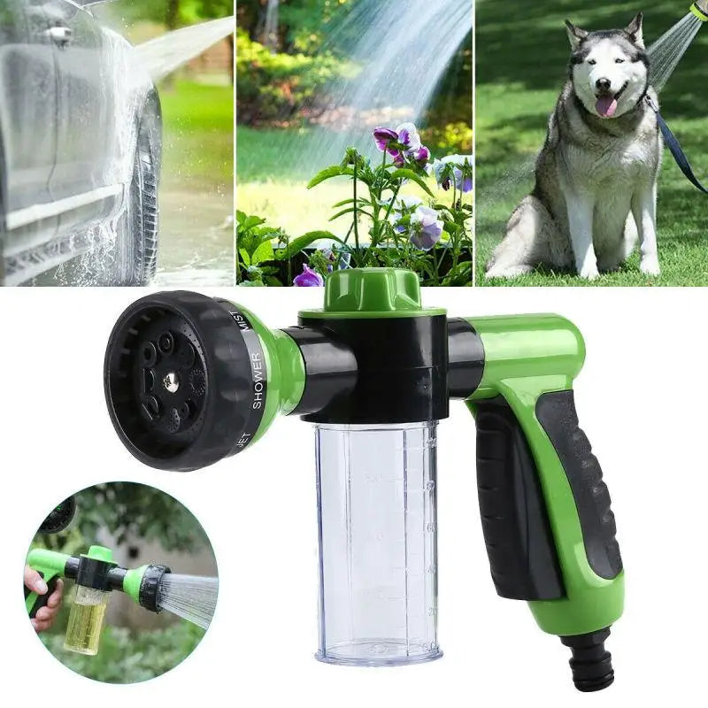 High-pressure Sprayer Nozzle Hose dog shower Gun 3 Mode Adjustable Pet Wash Cleaning bath Water Foam Soap Sprayer dog clean tool Pawzies