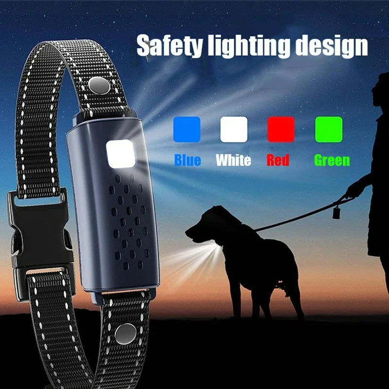 2000m Smart Dog Training Collar with Remote Electric Shocker Suitable for Preventing Dog Barking Pet Behavior Training Supplies Pawzies