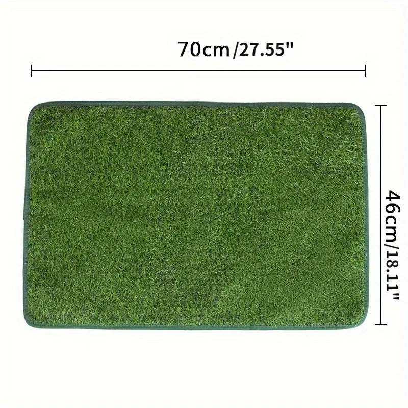 Artificial grass dog toilet mat pet training lawn mat washable reusable cat and dog toilet training mat dog peeing lawn Pawzies