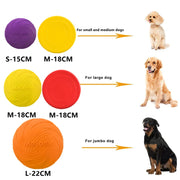 OUZEY Bite Resistant Flying Disc Toys For Dog Multifunction Pet Puppy Training Toys Outdoor Interactive Game Pet Dogs Products Pawzies