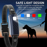 2000m Smart Dog Training Collar with Remote Electric Shocker Suitable for Preventing Dog Barking Pet Behavior Training Supplies Pawzies