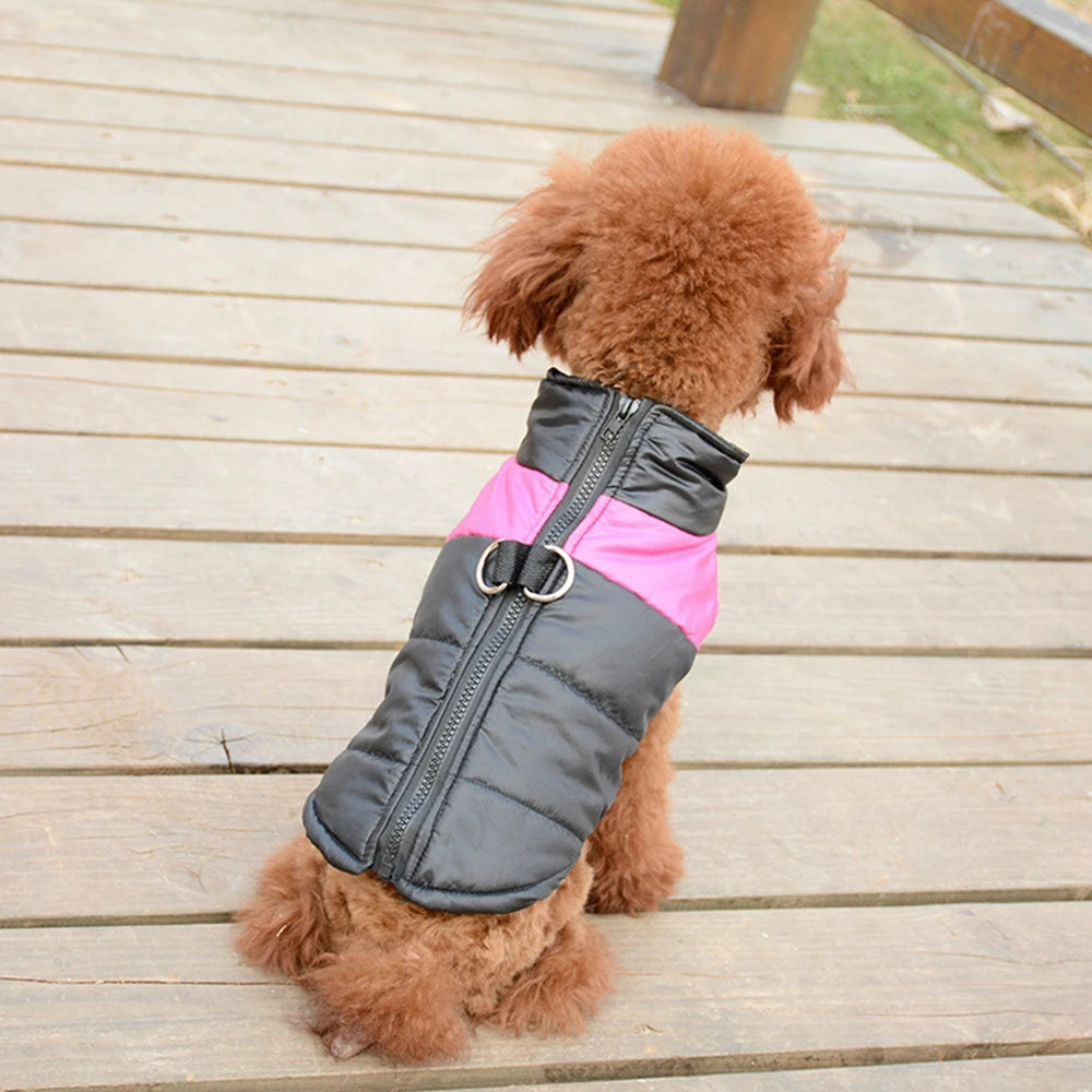 Pet Dog Clothes Winter Warm Big Dog Coat Puppy Clothing Waterproof Pet Vest Jacket For Small Medium Large Dogs Golden Retriever Pawzies