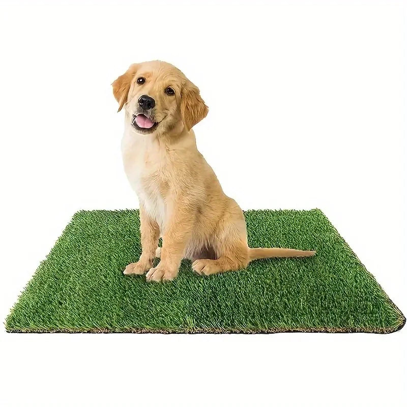 Artificial grass dog toilet mat pet training lawn mat washable reusable cat and dog toilet training mat dog peeing lawn Pawzies