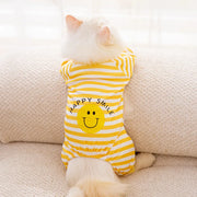 Cat Clothes Warm Home Clothes Cute Style Four-Legged Air-Conditioned Suit Kitten Puppy Teddy Pet Cat Clothes Pawzies